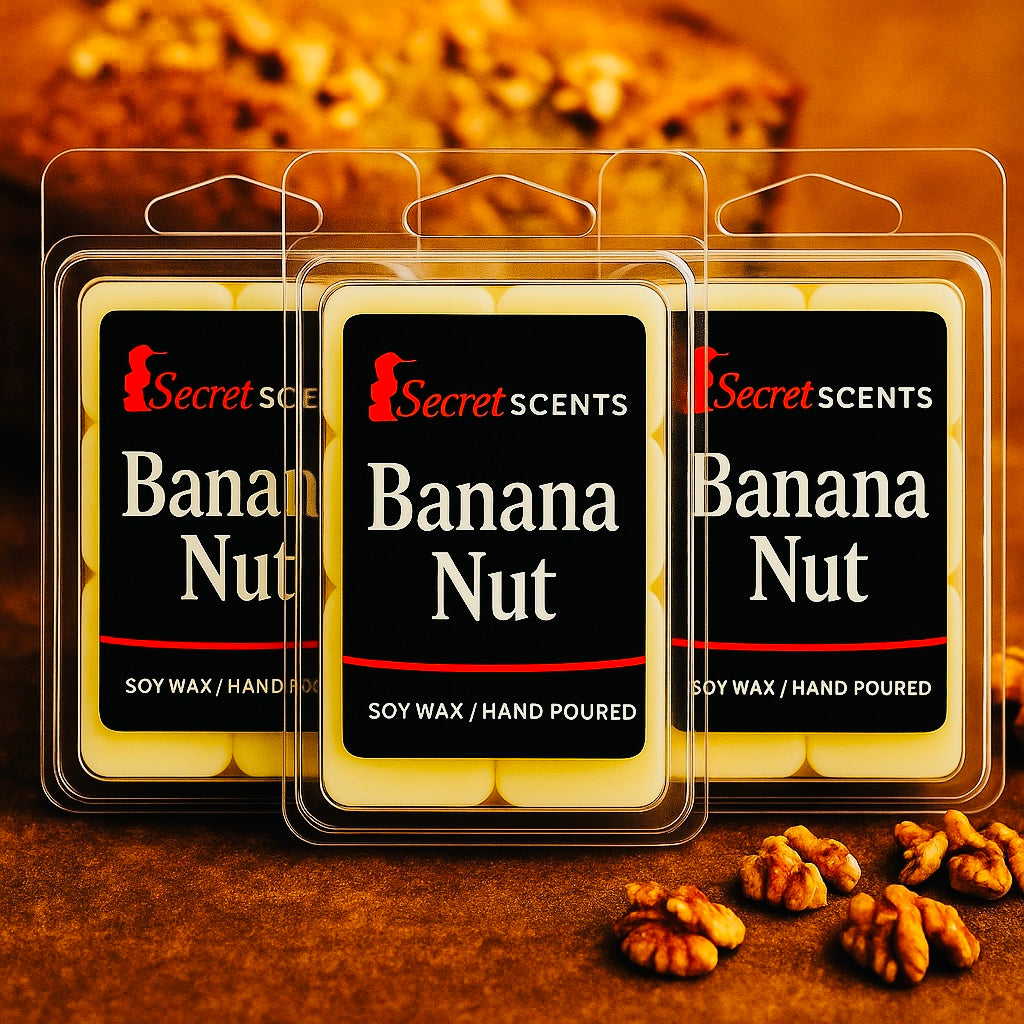 Banana Nut Highly Scented 3 Pack Wax Melt