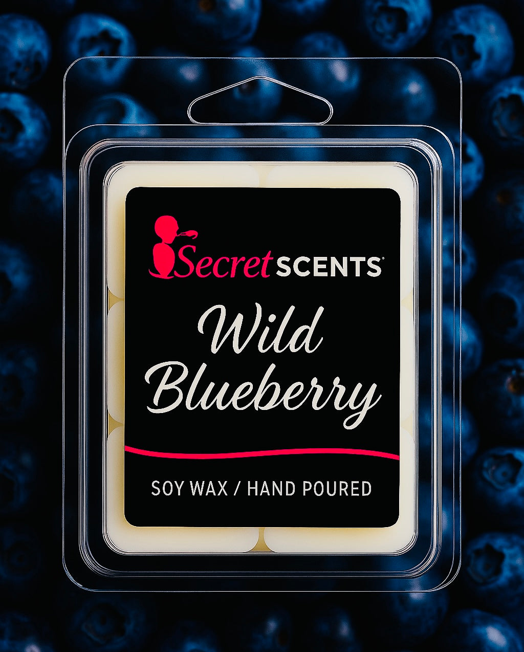 Wild Blueberry Highly Scented Natural Soy Wax Melts (1pk/6ct)