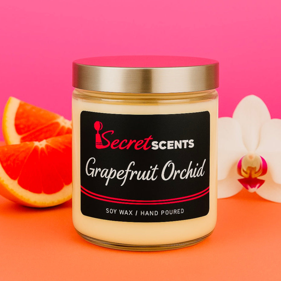 Grapefruit Orchard Highly Scented Natural Soy Wax Candle