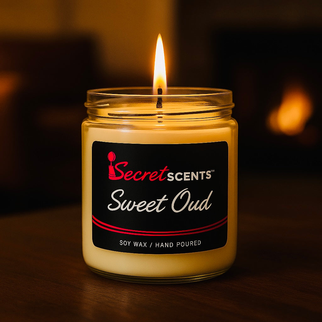 Sweet Oud Highly Scented Natural Soy Wax Candle