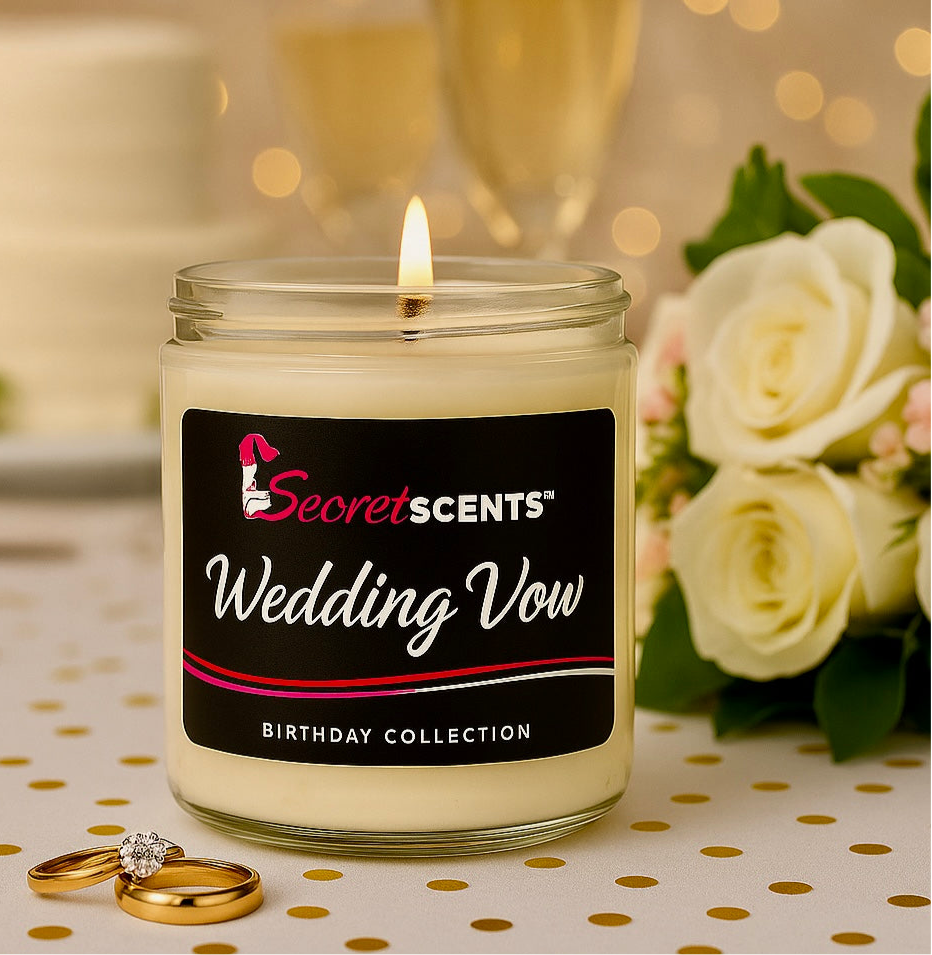 Wedding Vow Highly Scented Natural 16oz Soy Wax Candle