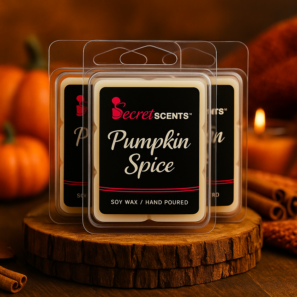 Pumpkin Spice Highly Scented 3 Pack Wax Melt