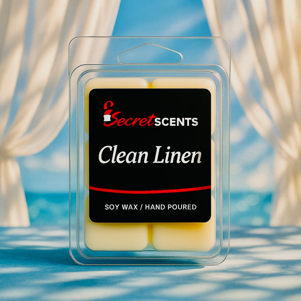 Clean Linen Highly Scented Aromatherapy Natural Soy Wax Melts (1pk/6ct)
