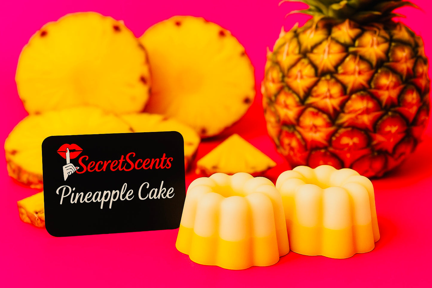 Pineapple Cake Jumbo (2) pack Highly Scented Wax Melts