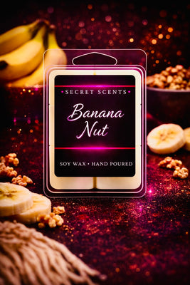 Banana Nut Highly Scented Natural Soy Wax Melts (1pk/6ct)