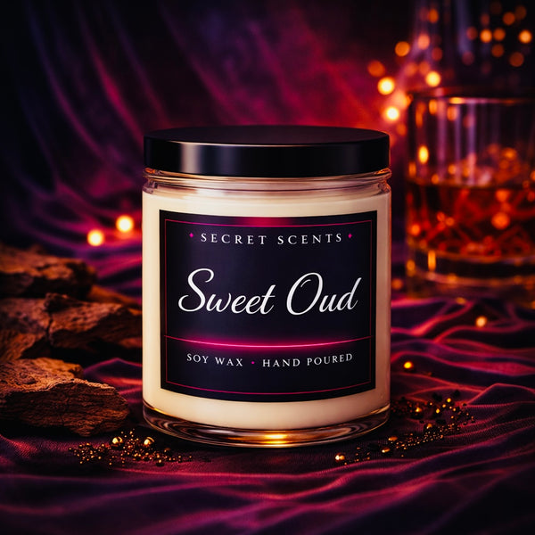 Sweet Oud #2 Best Seller Natural Soy Wax Candle