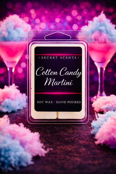 Cotton Candy Martini Highly Scented Natural Soy Wax Melts (1pk/6ct)