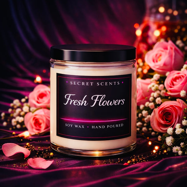 Fresh Flower Highly Scents 16oz Soy Wax Candle