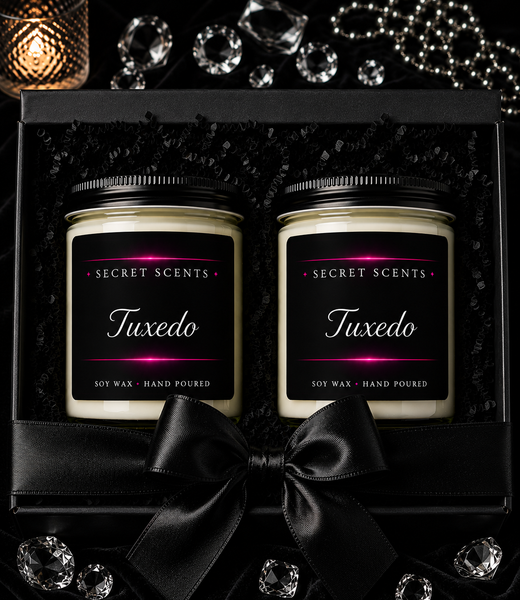 Tuxedo Candle set
