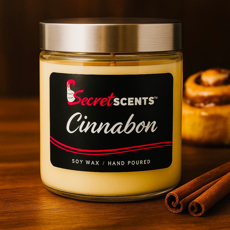 Cinnabon Highly Scented Natural Soy Wax Candle