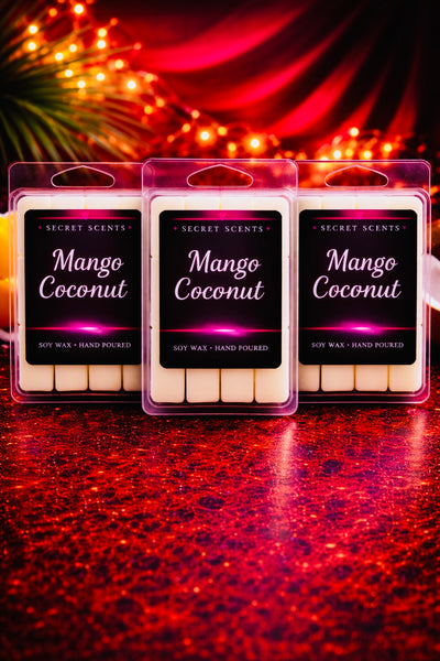 Mango Coconut Highly Scented 3pk Wax Melts