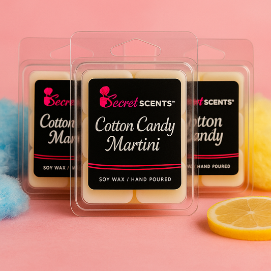 Cotton Candy Martini Highly Scented 3 Pack Wax Melt