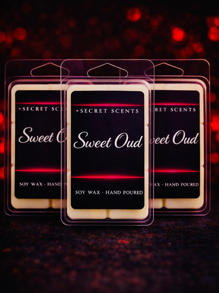 Sweet Oud Highly Scented 3 Pack Wax Melts