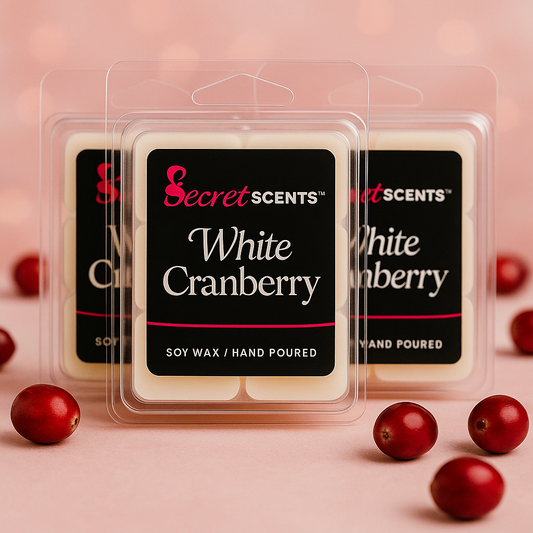 White Cranberry Highly Scented 3pack Wax Melt