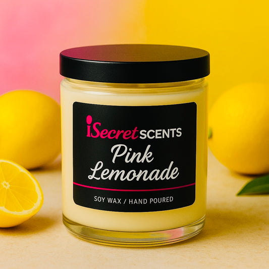 Pink Lemonade Highly Scented Natural Soy Wax Candle