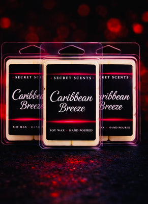 Caribbean Breeze Highly Scented 3 Pack Wax Melt