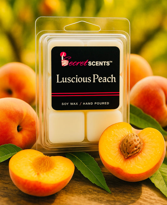 Luscious Peach Highly Scented Natural Soy Wax Melts (1pk/6ct)