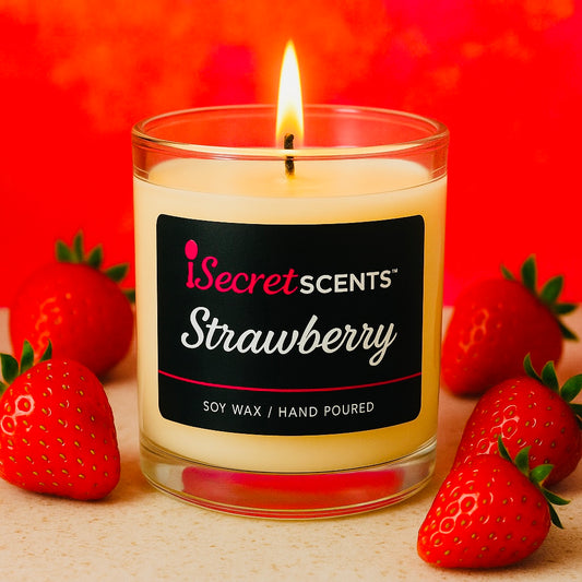 Strawberry Highly Scented Natural Soy Candle