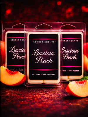 Luscious Peach Highly Scented 3 Pack Wax Melts