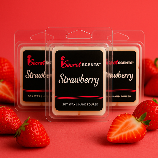 Strawberry Highly Scented Wax Melts 3 Pack