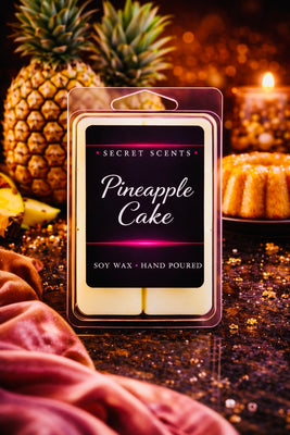 Pineapple Cake Highly Scented Natural Soy Wax Melts (6 ct.)