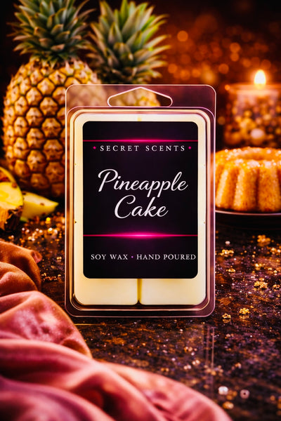 Pineapple Cake Highly Scented Natural Soy Wax Melts (6 ct.)