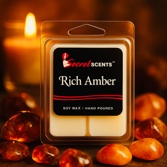 Rich Amber Highly Scented Natural Soy Wax Melts (1pk/6ct)