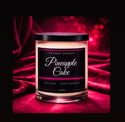 Pineapple Cake Highly Scented Natural Soy Wax Candle