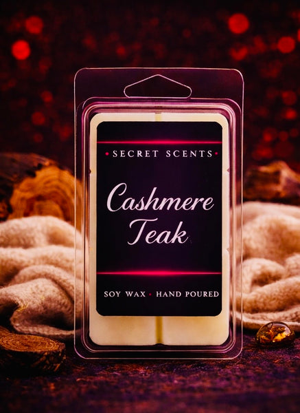 Cashmere Teak Highly Scented Wax Melt