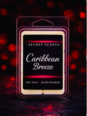 Caribbean Breeze Highly Scented Natural Soy Wax Melts (1pk/6ct)