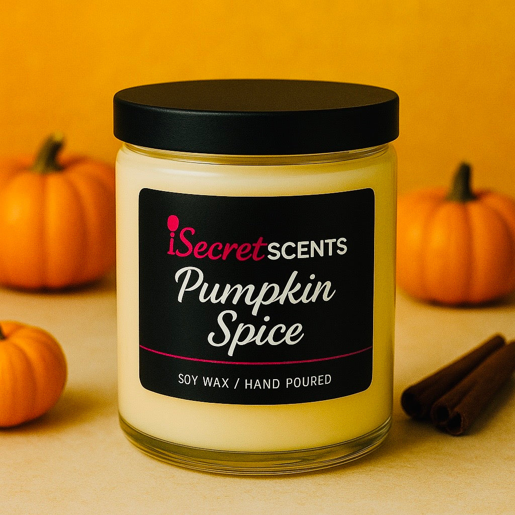 Pumpkin Spice Highly Scented Natural Soy Wax Candle