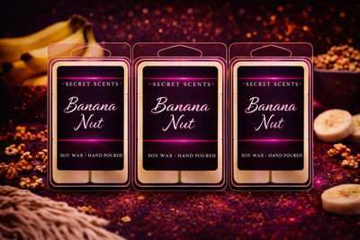 Banana Nut Highly Scented 3 Pack Wax Melt