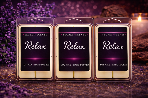 Relax Highly Scented Wax Melt 3pk