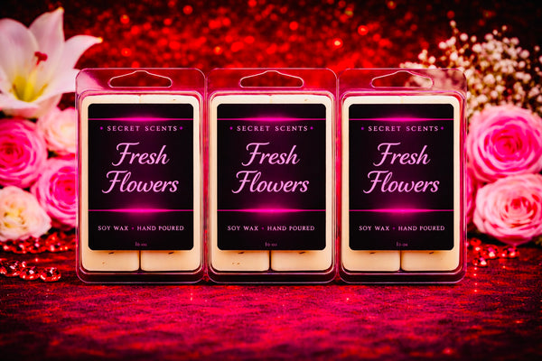 Fresh Flowers Highly Scented 3pk Wax Melts