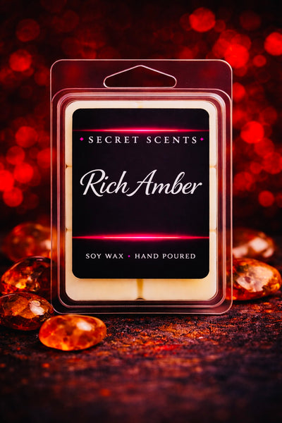 Rich Amber Highly Scented Natural Soy Wax Melts (1pk/6ct)