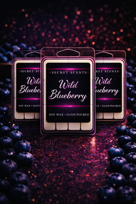 Wild Blueberry Highly Scented 3 Pack Wax Melts