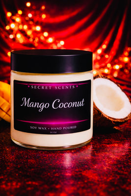 Mango Coconut Highly Scented Soy Wax 16 oz
