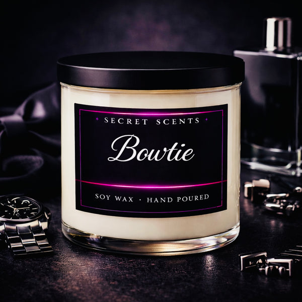 Bowtie Highly Scented Natural Soy Wax Candle