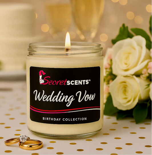 Wedding Vow Highly Scented Natural 16oz Soy Wax Candle
