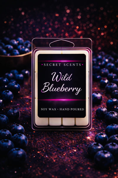 Wild Blueberry Highly Scented Natural Soy Wax Melts (1pk/6ct)