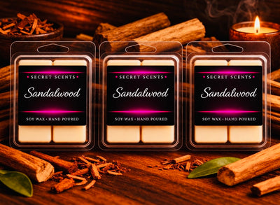 Sandalwood Highly Scented 3 Pack Wax Melt