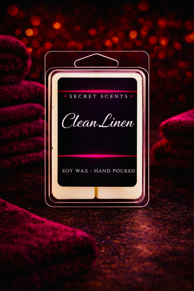 Clean Linen Highly Scented Aromatherapy Natural Soy Wax Melts (1pk/6ct)