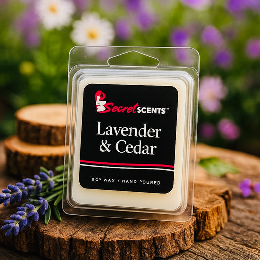 Lavender Cedar Highly Scented Natural Soy Wax Melts (1pk/6ct)