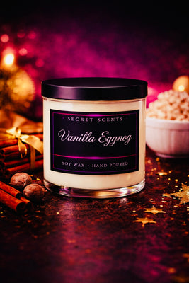Vanilla Eggnog Highly Scented Candles 16oz