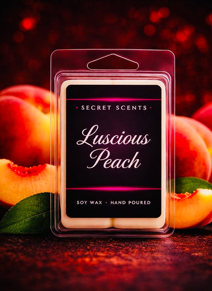 Luscious Peach Highly Scented Natural Soy Wax Melts (1pk/6ct)