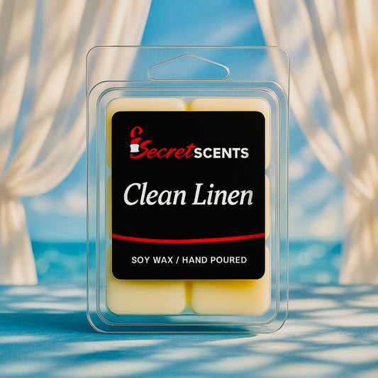 Clean Linen Highly Scented Aromatherapy Natural Soy Wax Melts (1pk/6ct)