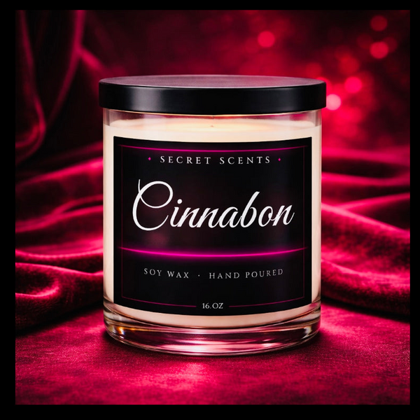 Cinnabon Highly Scented Natural Soy Wax Candle